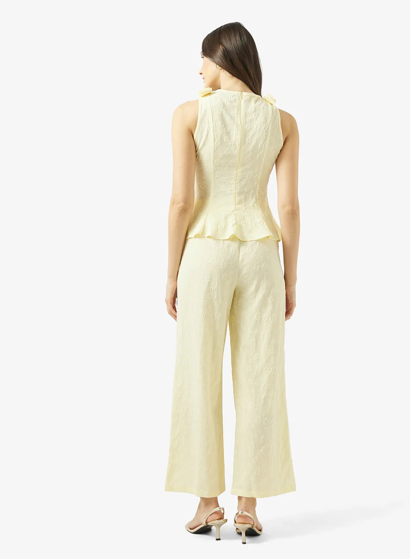 ELLA Peplum Top & Pant Set